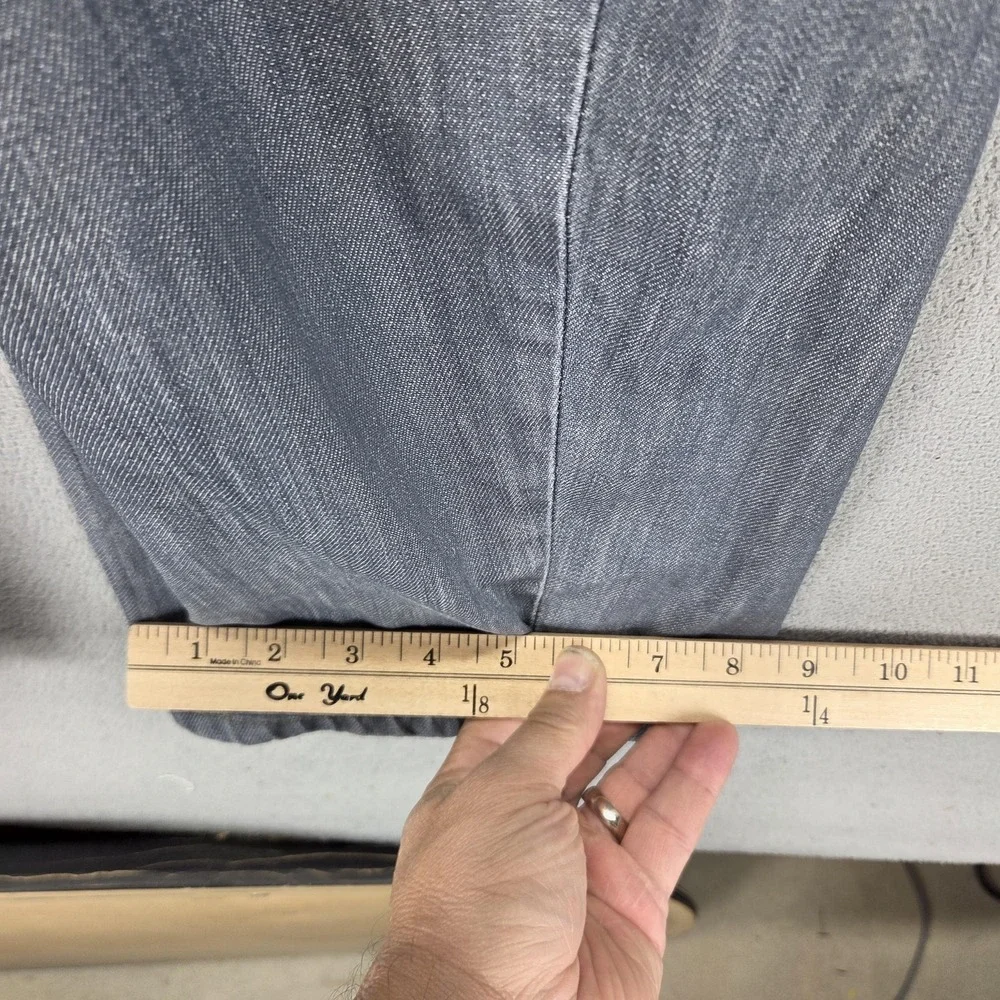 Vintage Levis Engineered Jeans Mens Gray Buckle Back Twisted Fits 34x30